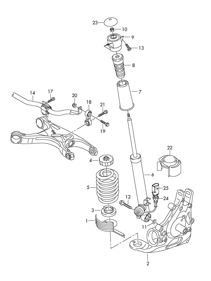 Audi Q Front Suspension Diagram