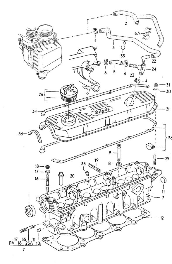 035103245a - Audi Pcv Valve 