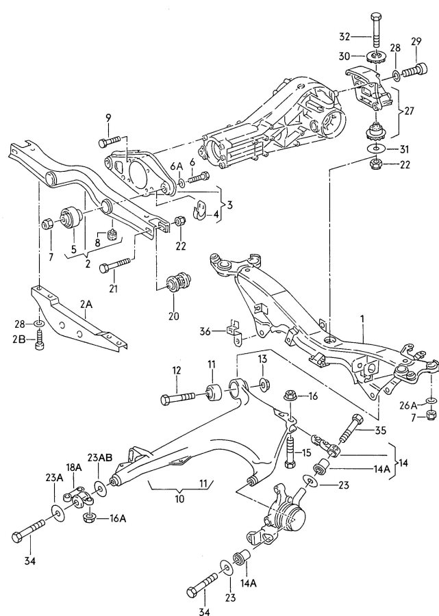 4D0511523C - Audi Mounting | Jim Ellis Audi Parts, Atlanta GA