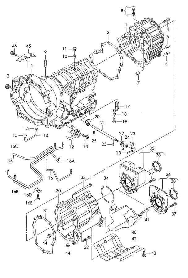 2005 Audi A4 Quattro Breather - 01V301469 | Jim Ellis Audi Parts ...