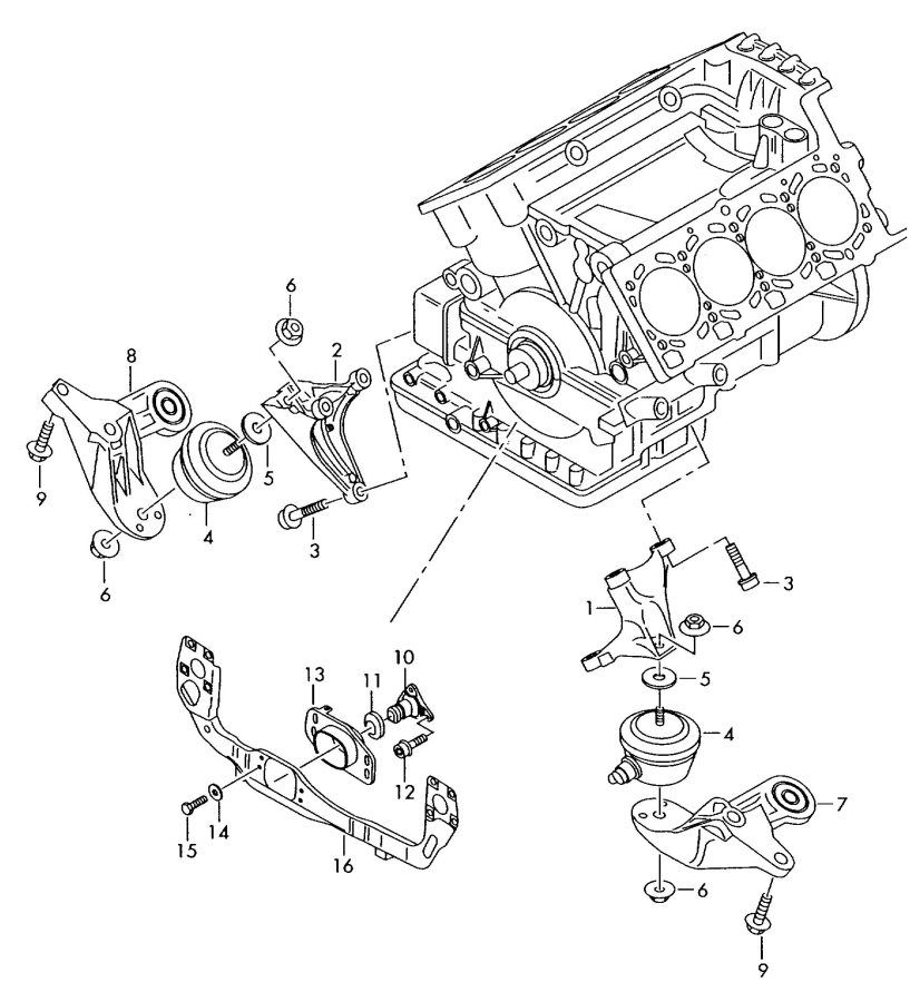 Audi Parts Diagrams