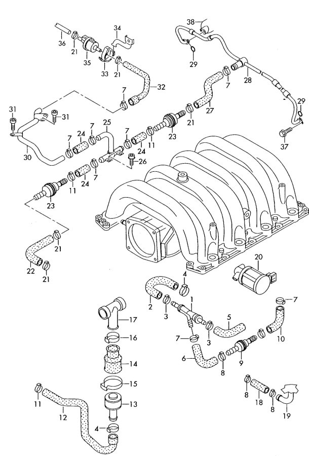 035103245A - audi Pcv valve | Jim Ellis Audi Parts, Atlanta GA