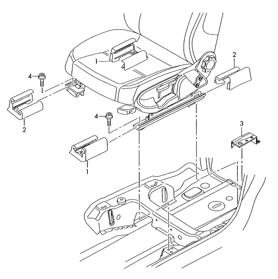 Audi A4 B8 Parts Diagram