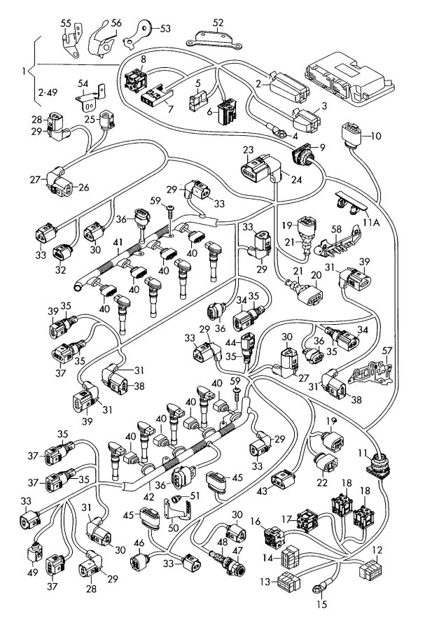Diagram 2008 Audi A6 Engine Bay Diagram Mydiagramonline 7919