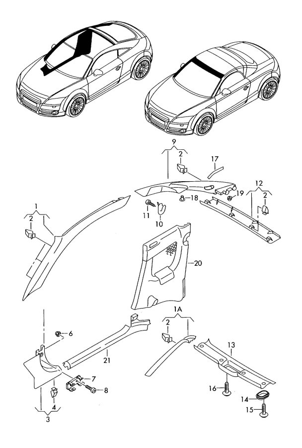 Audi Parts Diagrams Online