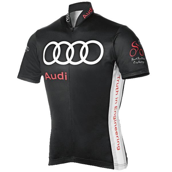 audi cycling jersey