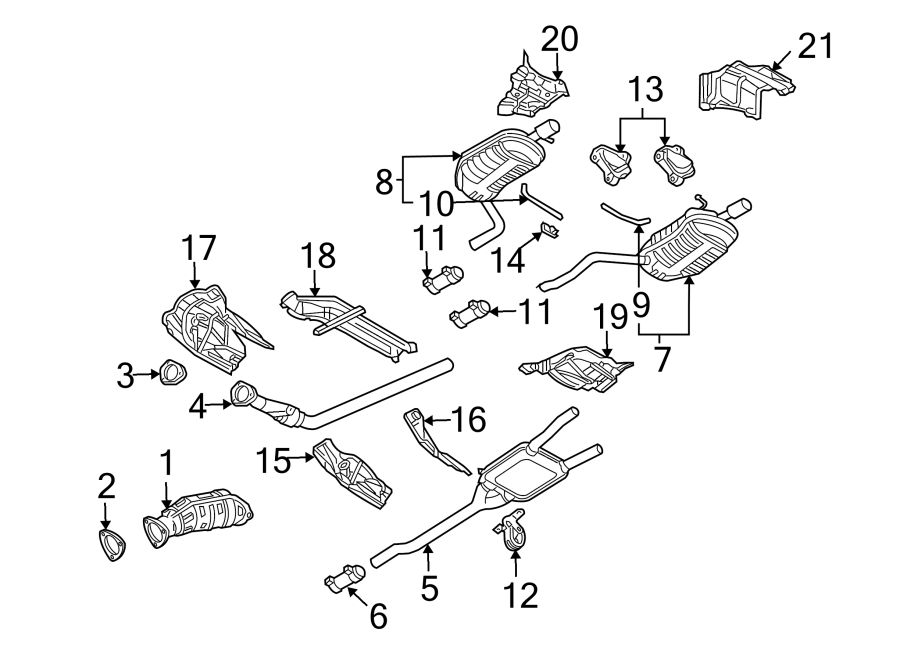 2004 Audi S4 Cabriolet Turbocharger Gasket - 8D0253115 | Jim Ellis Audi